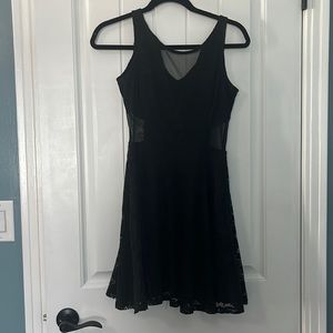 Black lace dress. Juniors